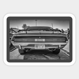 1970 Dodge Challenger RT Hardtop Coupe Sticker